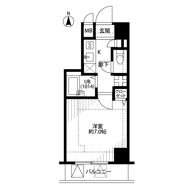 プレール・ドゥーク豊島園 間取り図