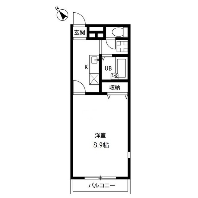アムール クララ 間取り図