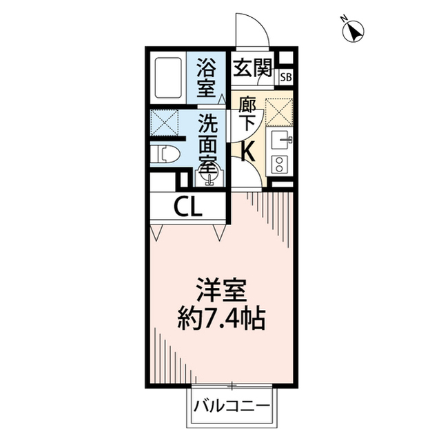 アムール K.Yu 間取り図