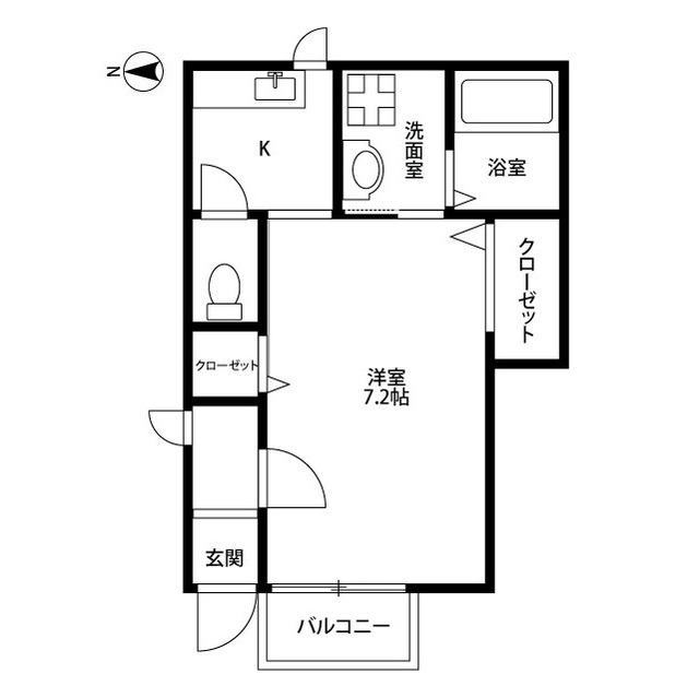 アムール briller 間取り図