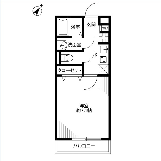 アムール おゆみ台 間取り図