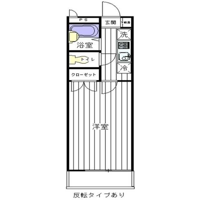 アンプルール フェール ヒルサイドステージ 間取り図