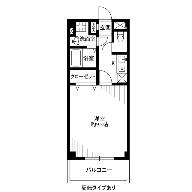 アンプルール フェール COCO 間取り図