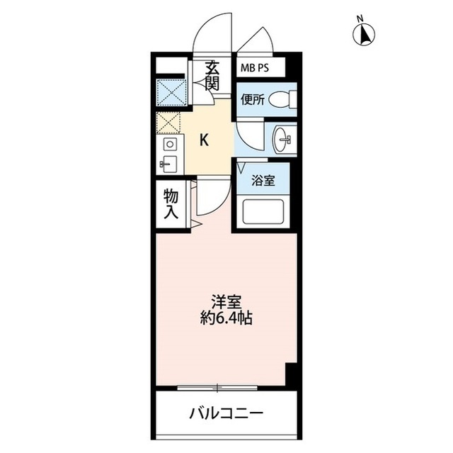 アンプルール ベトン 川口 間取り図