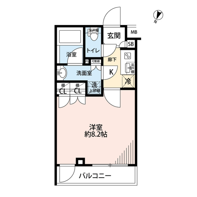 プレール・ドゥーク志村坂上 間取り図
