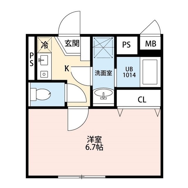 プレシャス熊谷 間取り図